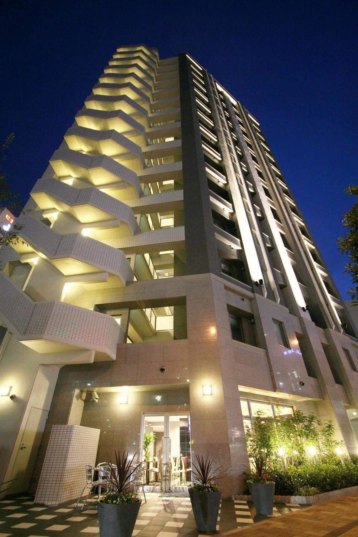 Hotel Urbain Hiroshima Executive Exterior foto